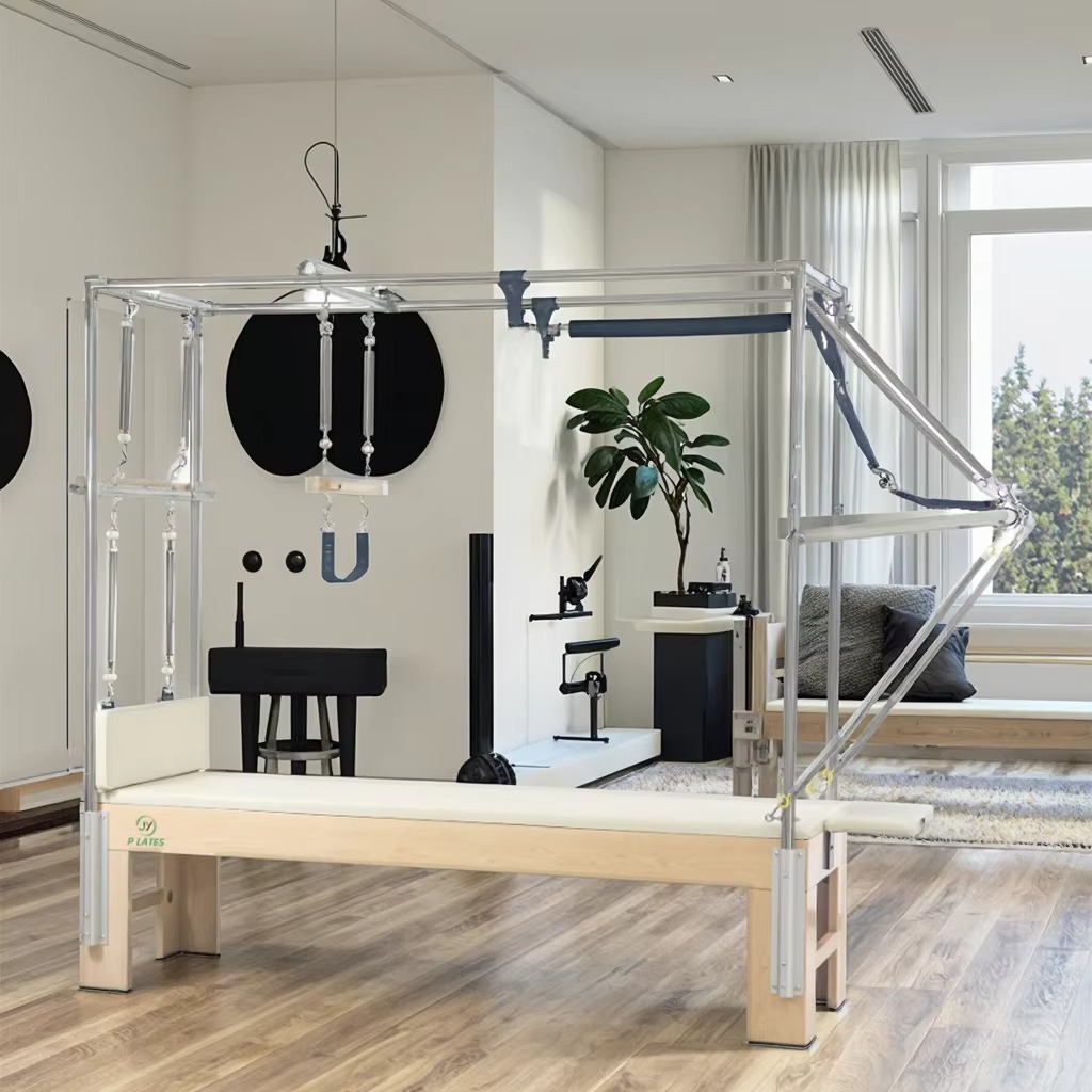 Health & Wellness For You - Professional Commercial Durable Maple Pilates Reformer