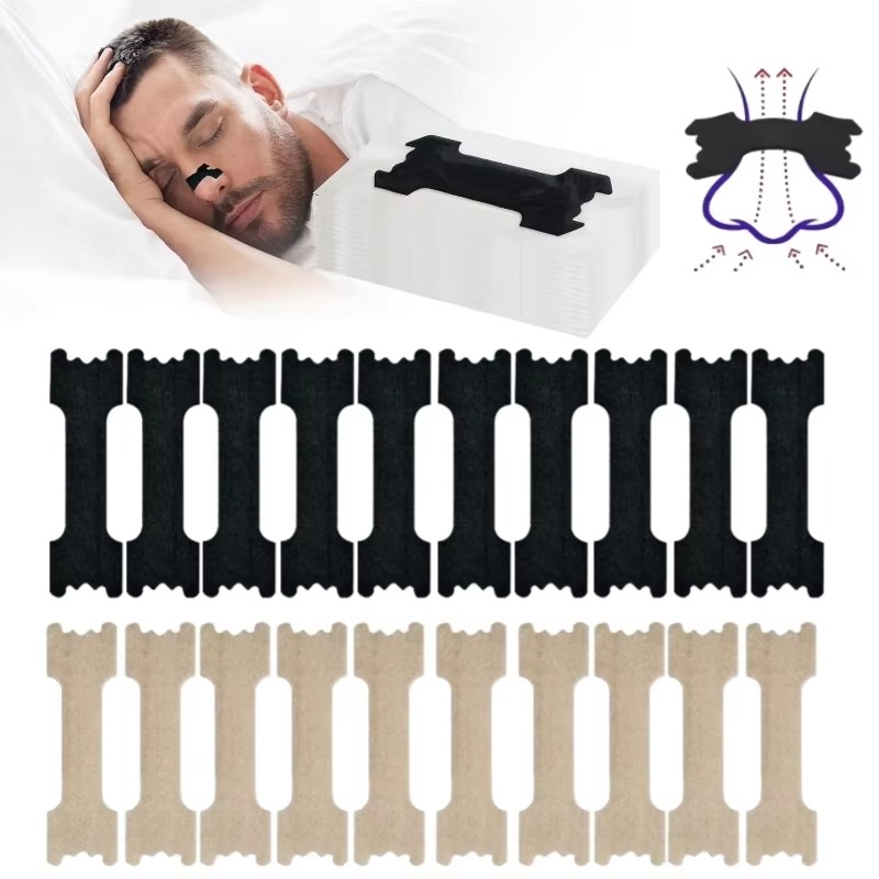 Health & Wellness For You - 10-100pcs Anti-snoring Strips Easier to Breathe