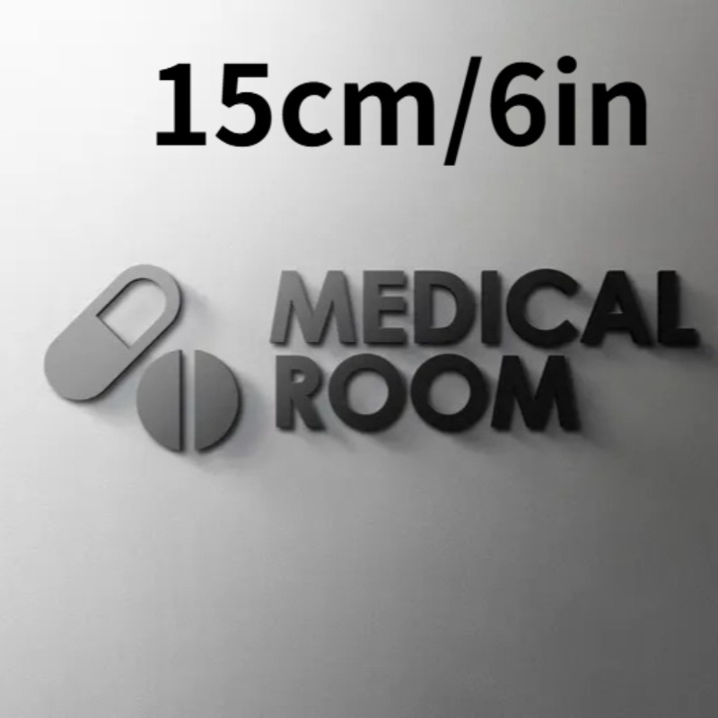 Medical Room Sign - Acrylic 3D - Health Wellness Clinic review and price