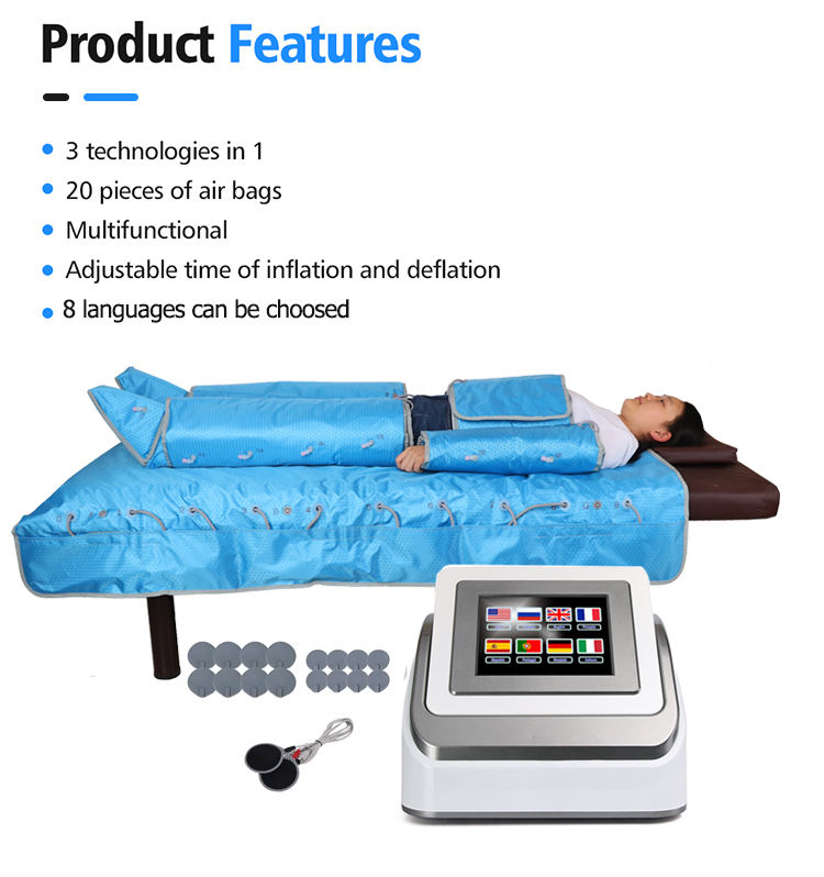 Portable Lymphatic Drainage Ma - Sauna Blanket Infrared review and price